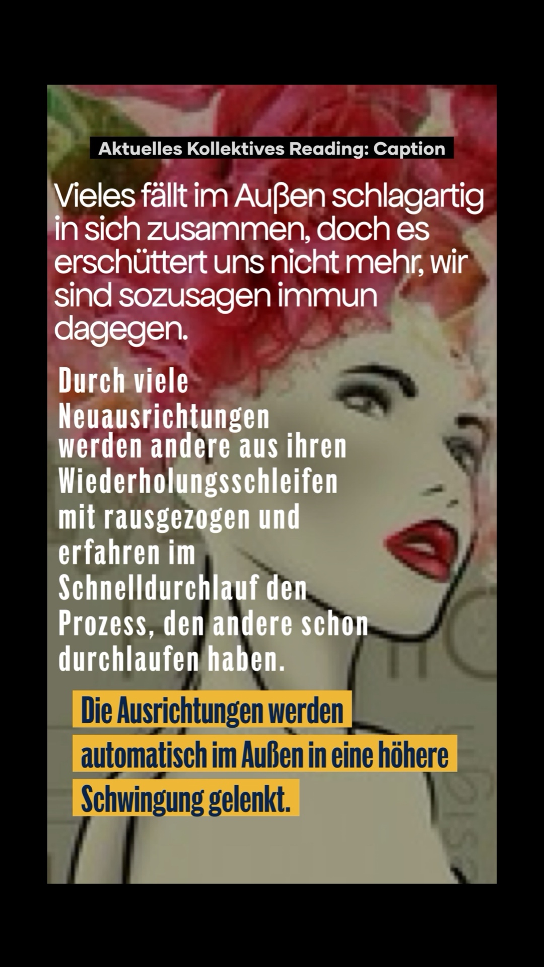 Kollektive Botschaft: Raus aus dem Überlebensmodus